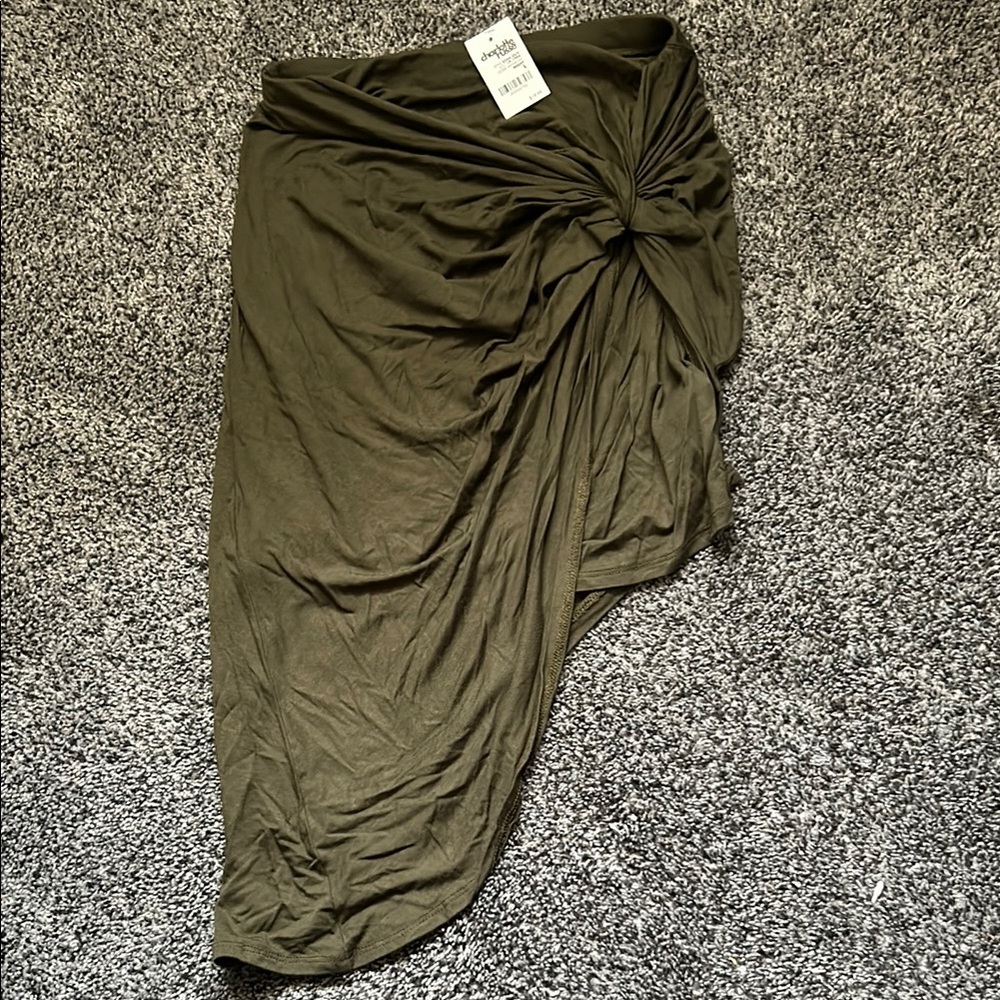 Olive Green Skirt
